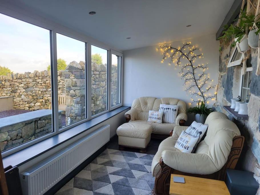 Amazing Coastal & Sunset Views In Eryri Villa Llanllyfni Kültér fotó